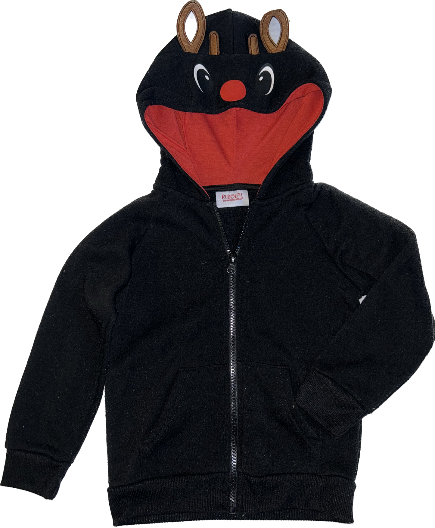Size 4 • Rudolph Zipper Hoodie