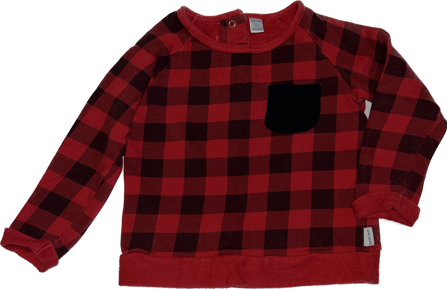 Petit Lem • 24 months Buffalo Plaid Sweater