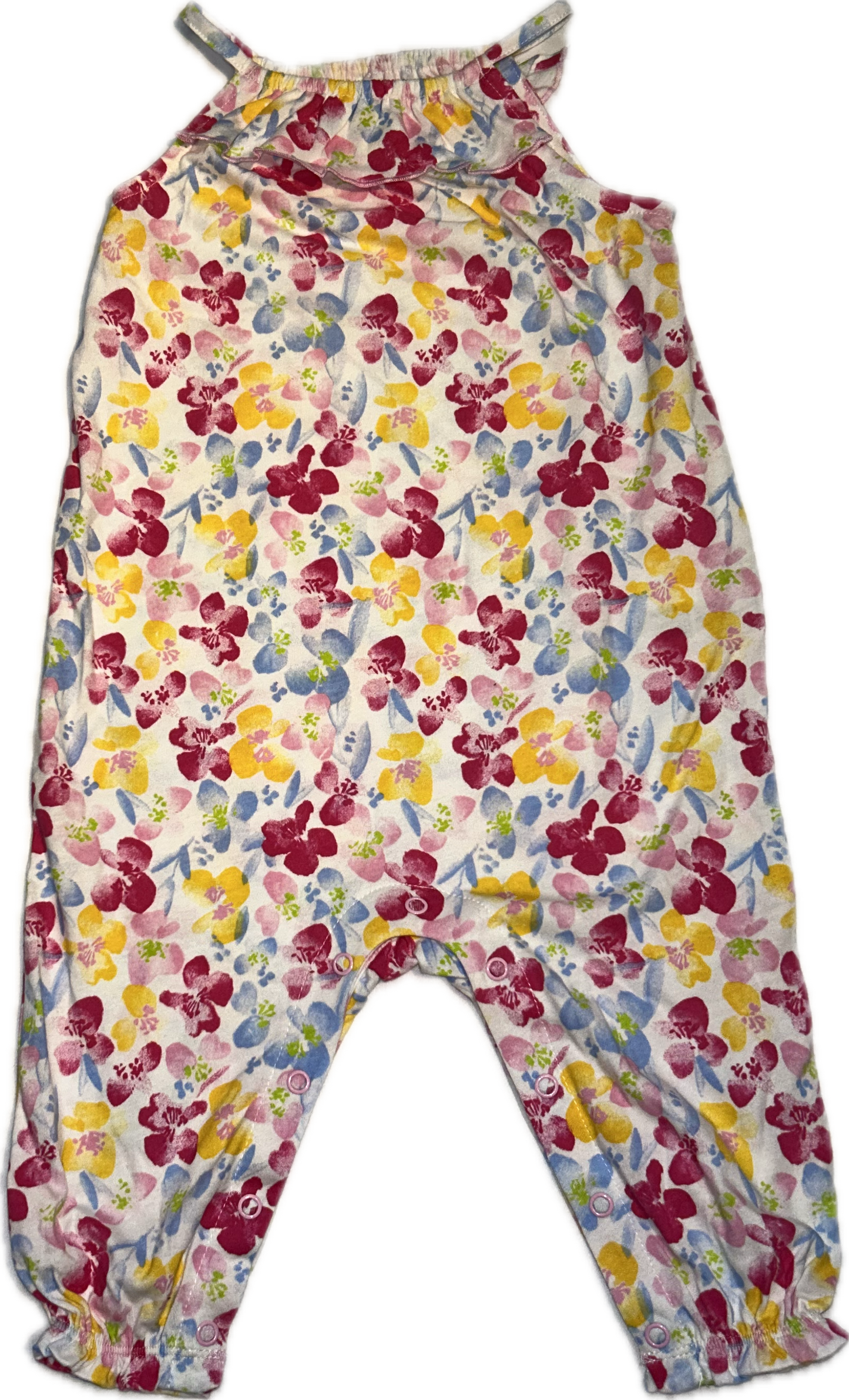 Joe Fresh • 12-18 months Floral Tank One-Piece Jumper
