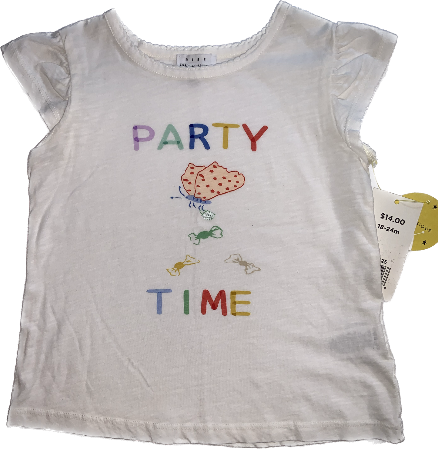 little earthling • 18-24 months Party Time t-shirt