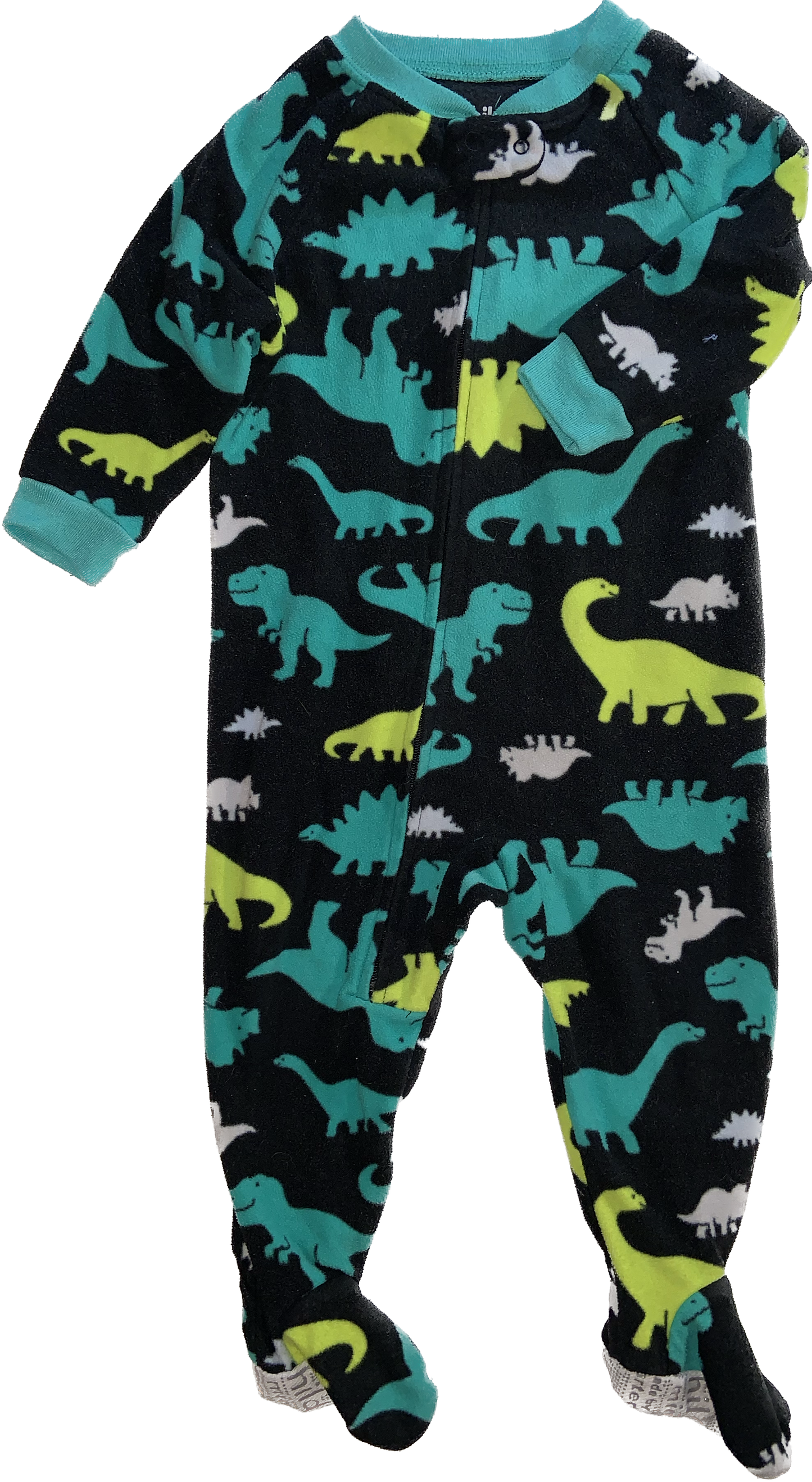 Child of Mine by Carters • 12 months Dinosaur Fleece Footed Sleeper