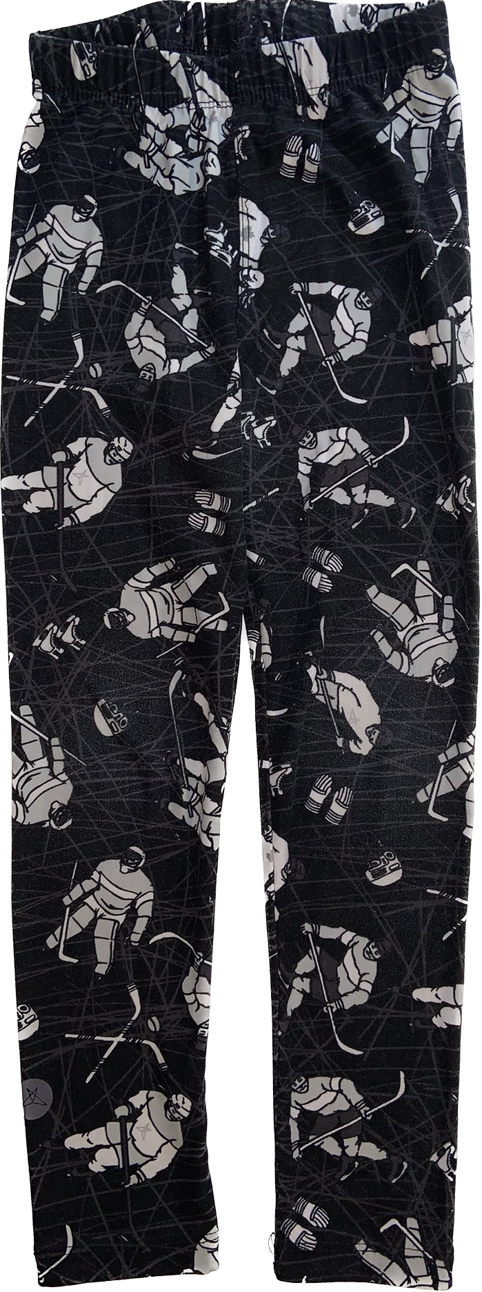 Sweet Legs • Size 4-5 Hockey Player Pattern Tights