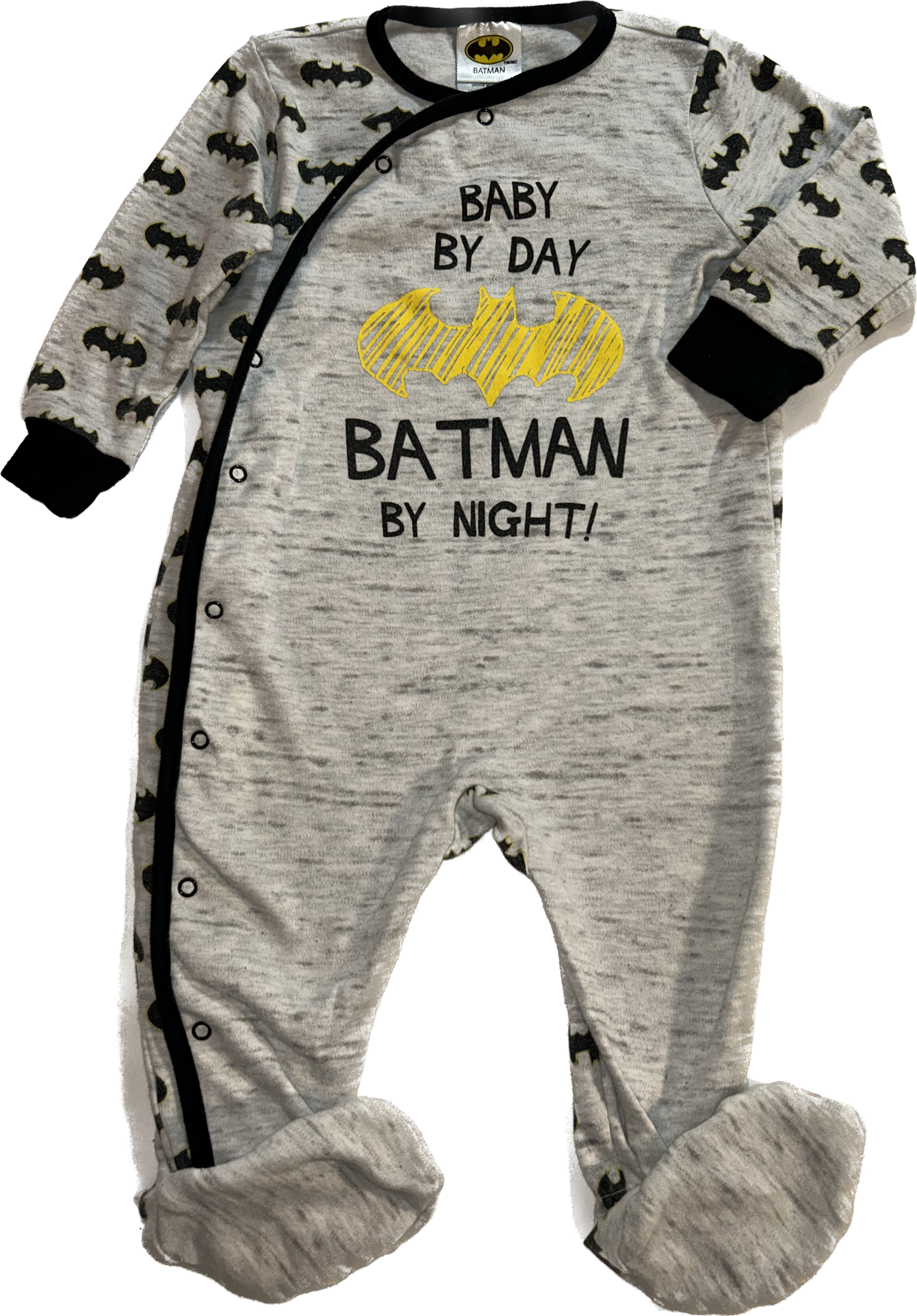 Batman • 12-18 months Button Up Footed Sleeper