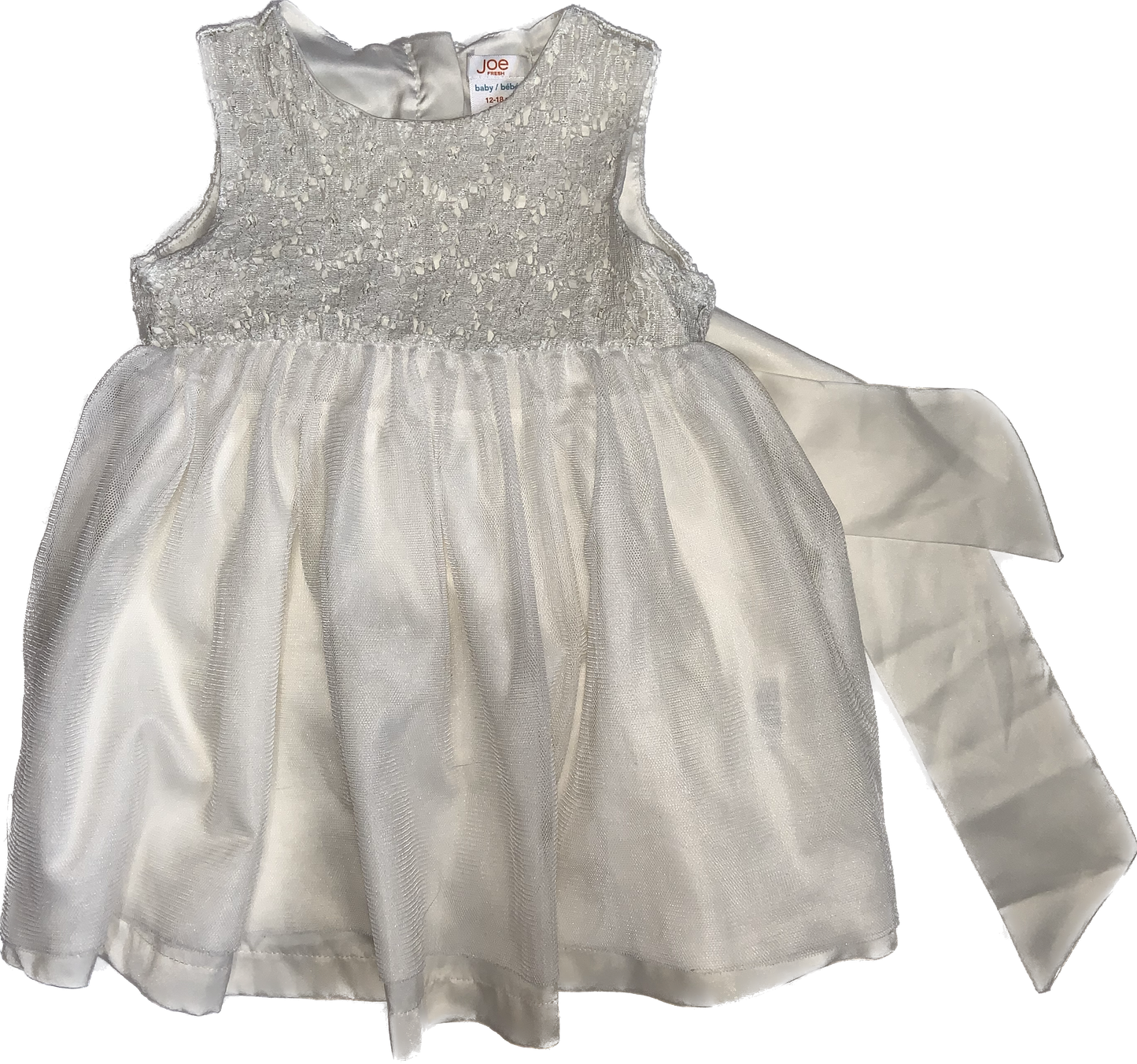 Joe Fresh • 12-18 months Dress with Lace Bodice and Tule Skirt