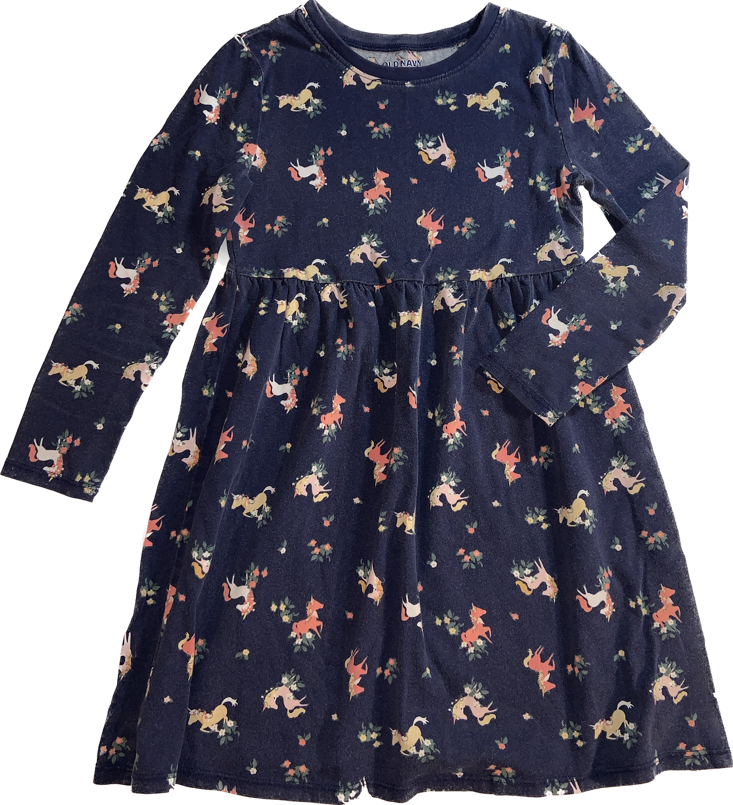 Old Navy • 5T Long Sleeve Unicorn Dress