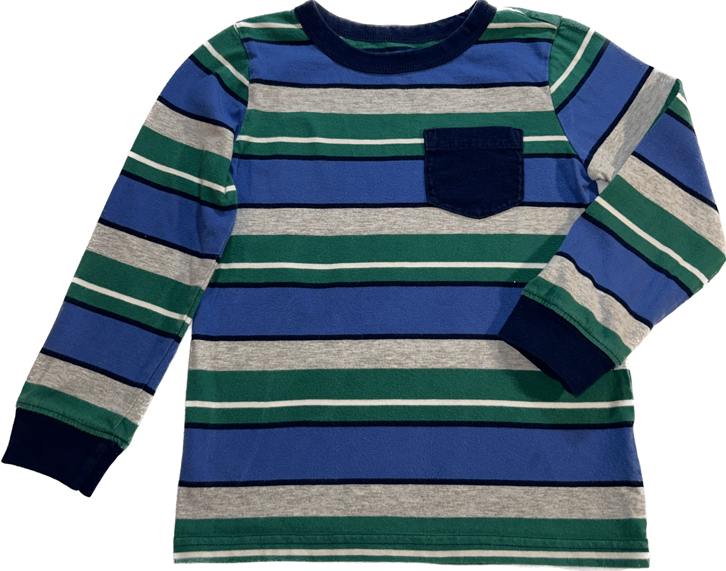 Carters • Size 5/5A Striped Long-Sleeve shirt