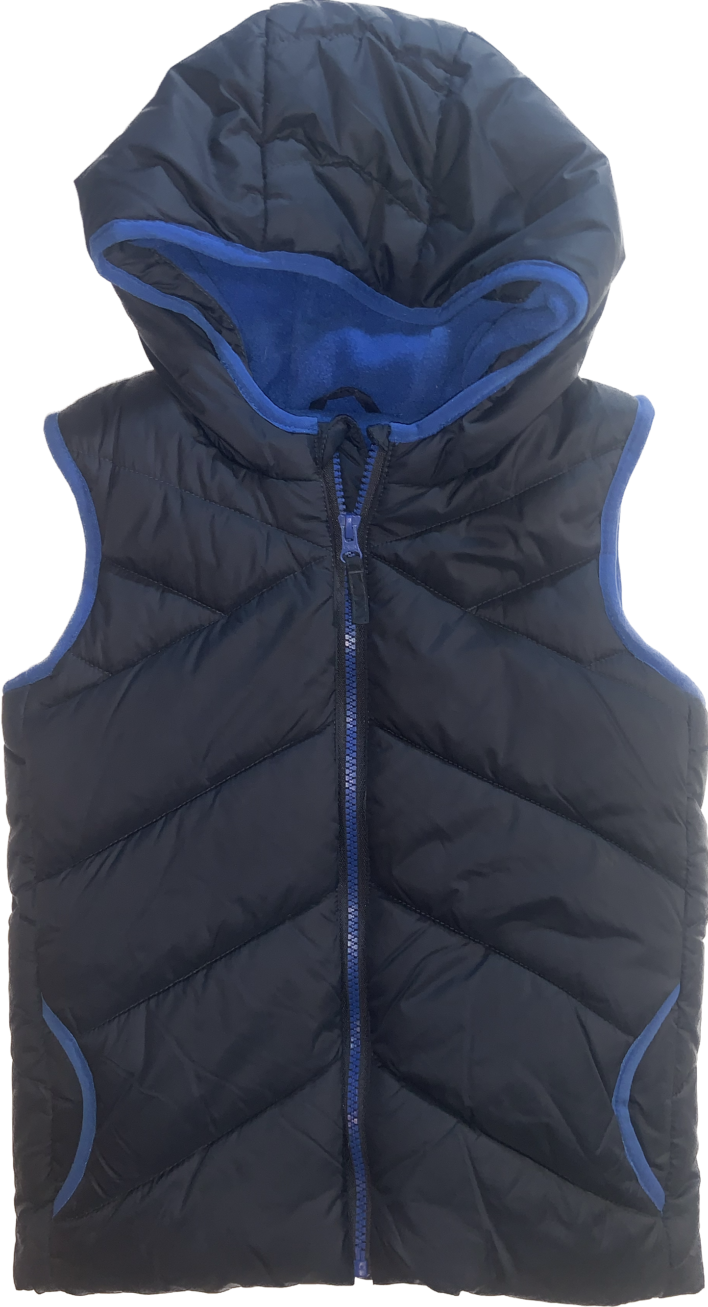 M&S • Size 6/7 Sleeveless Hooded Zip-Up Puffer Jacket
