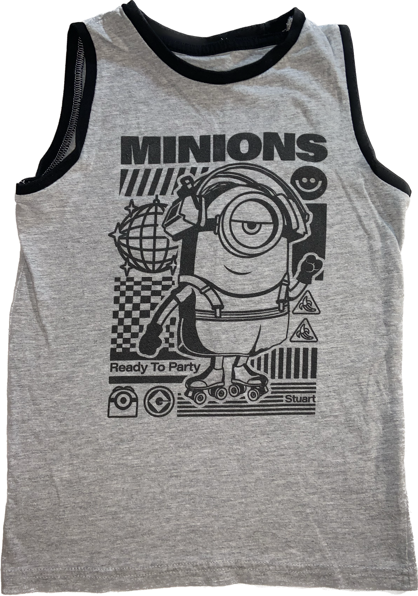 Size 7/8 Minions Muscle Shirt