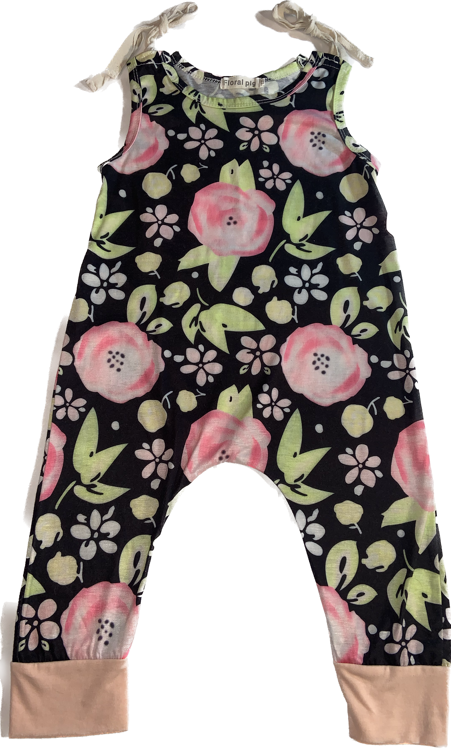 Floral Pig • Size 3/4 Floral Jumpsuit