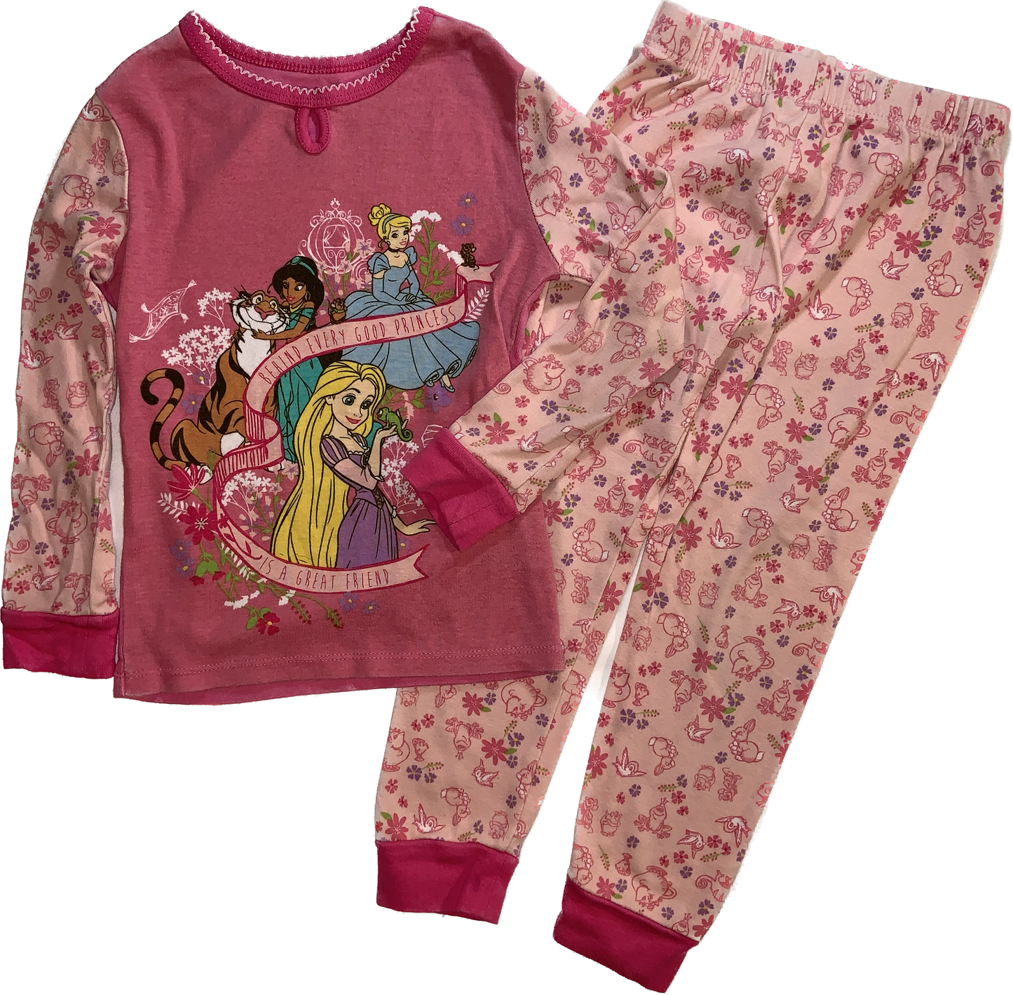 Disney • Size 5 Princess 2 Piece Pajama Set
