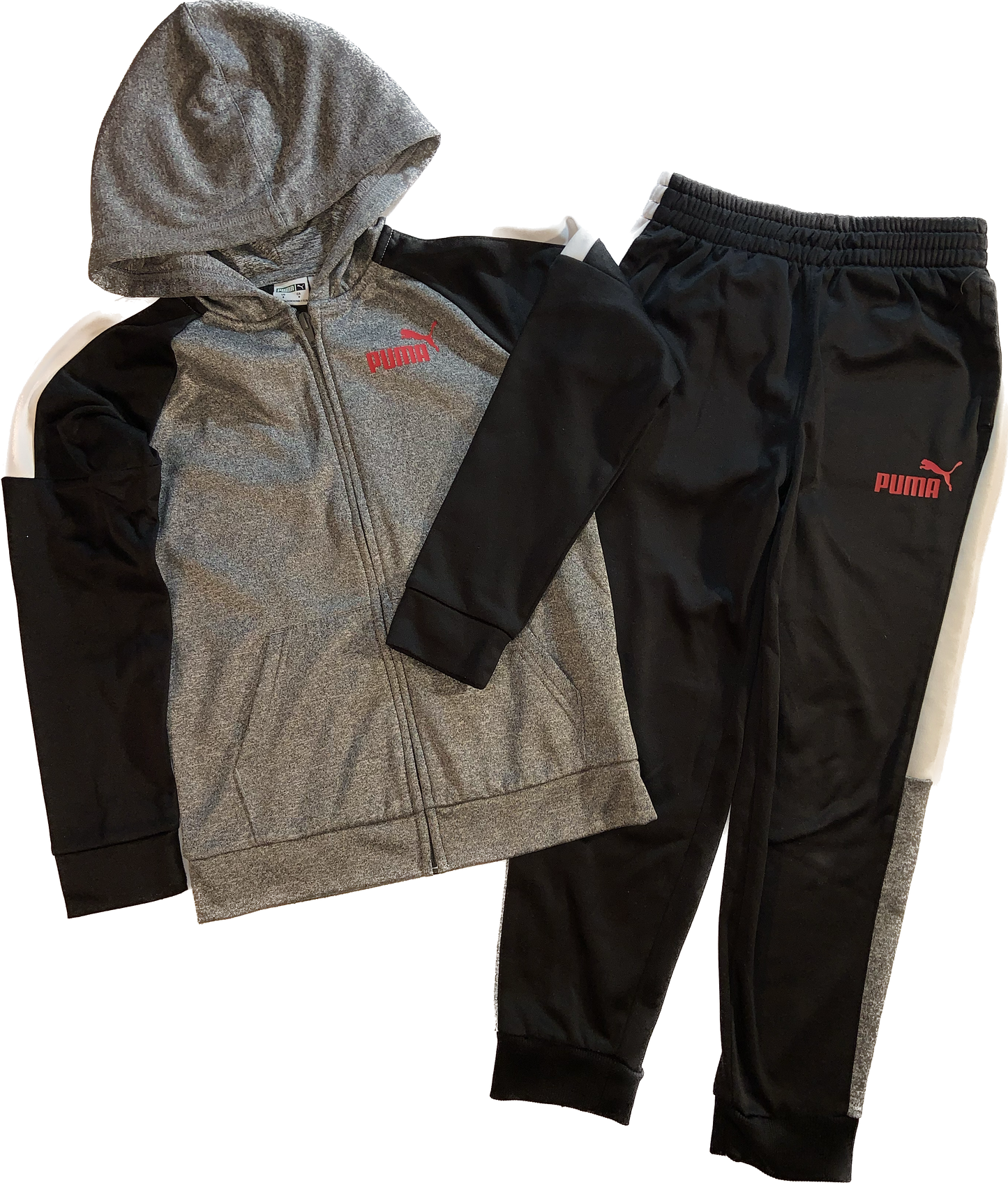 Puma • Size 8 Zip-Up Hoodie/Matching Track Pants