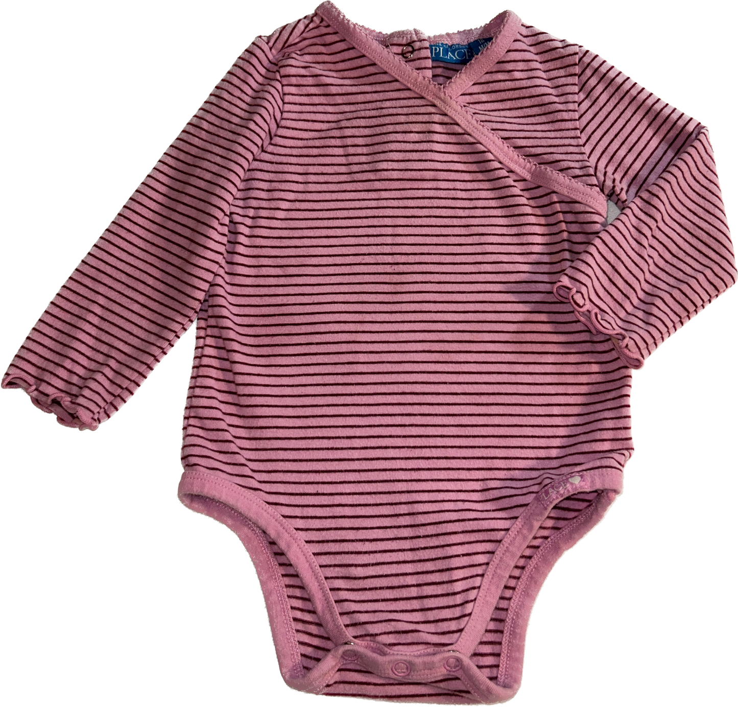 Children’s Place • 18 months Pink Striped Onesie