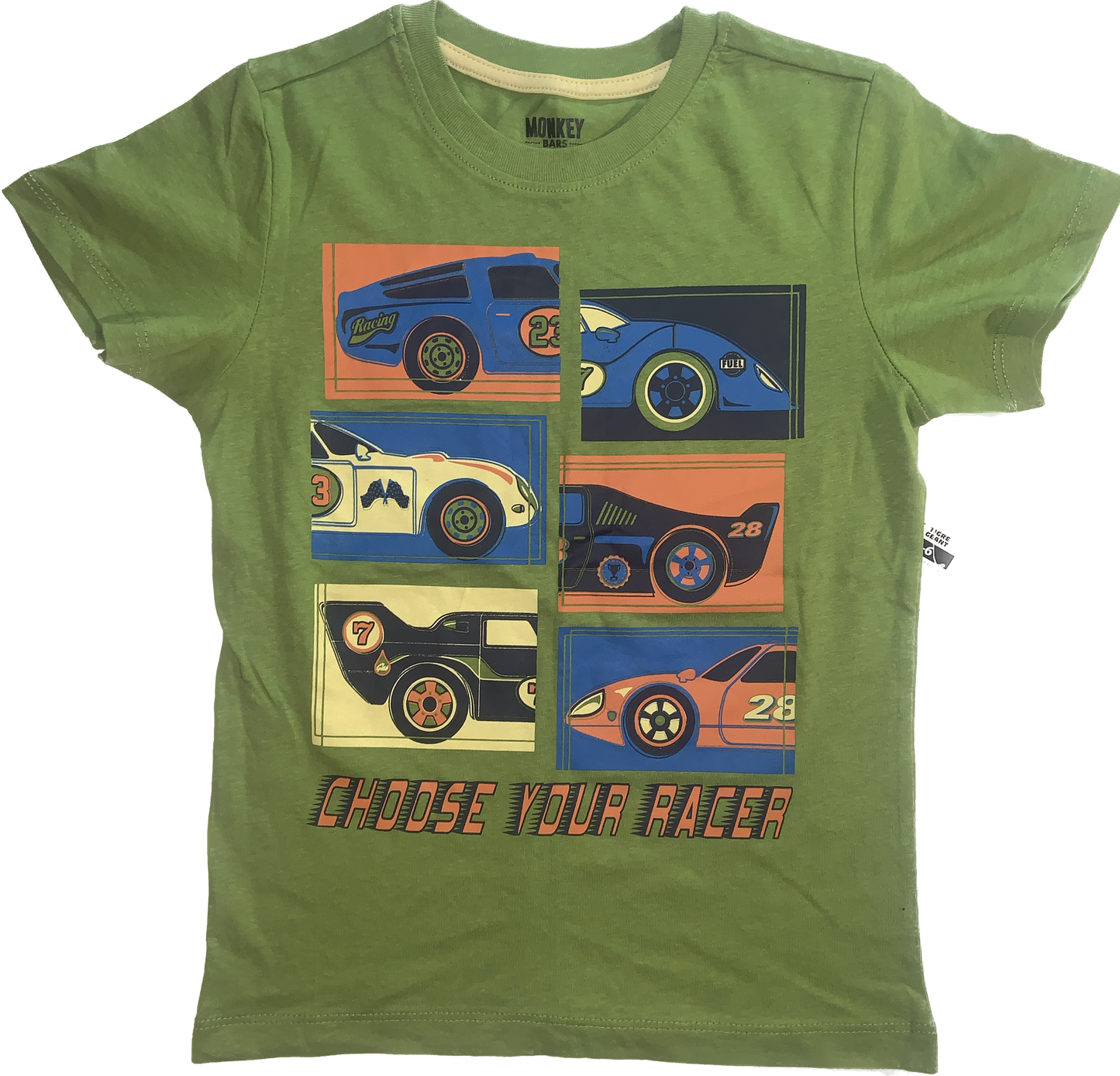 Monkey Bars • Size 5/6 Race Car t-shirt
