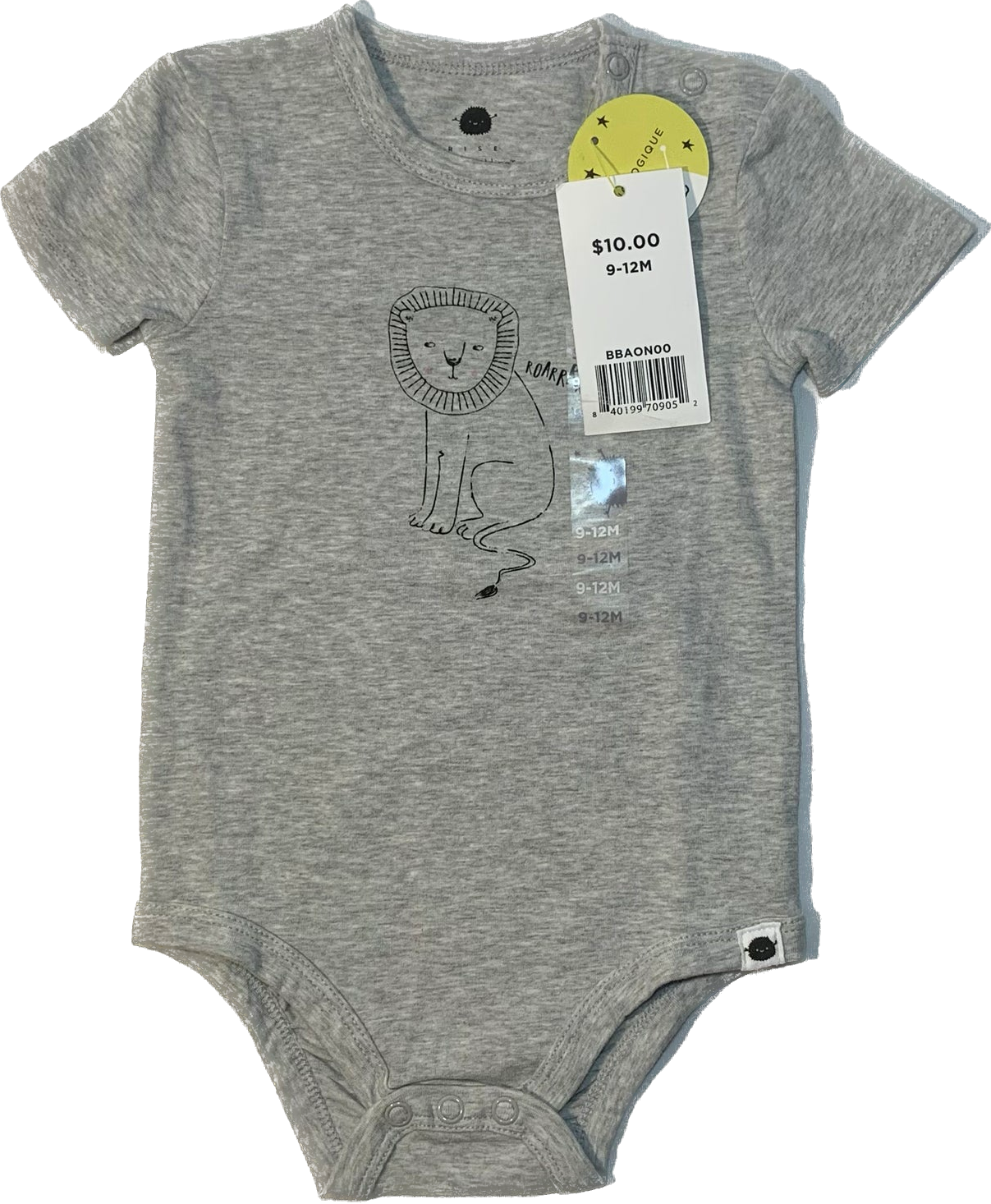 little earthling • 9-12 months Lion onesie