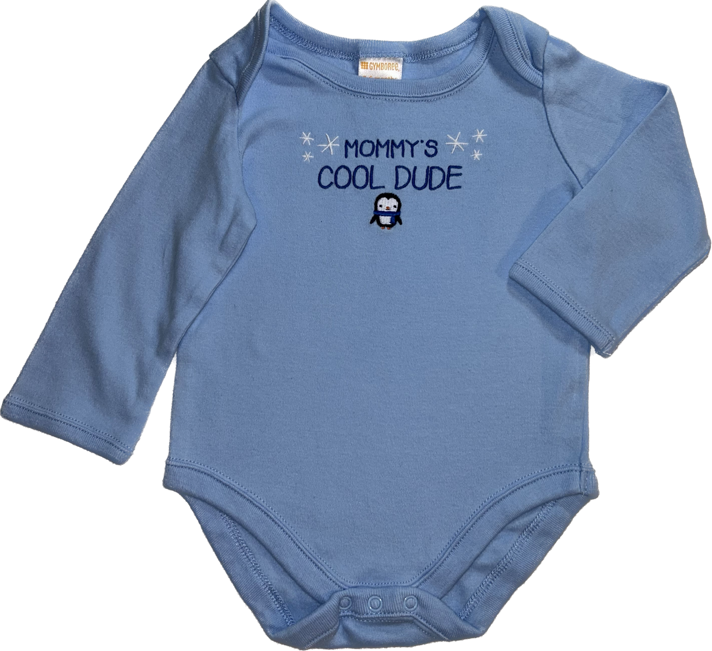 Gymboree • 3-6 months Mommy’s Cool Dude Penguin Onesie