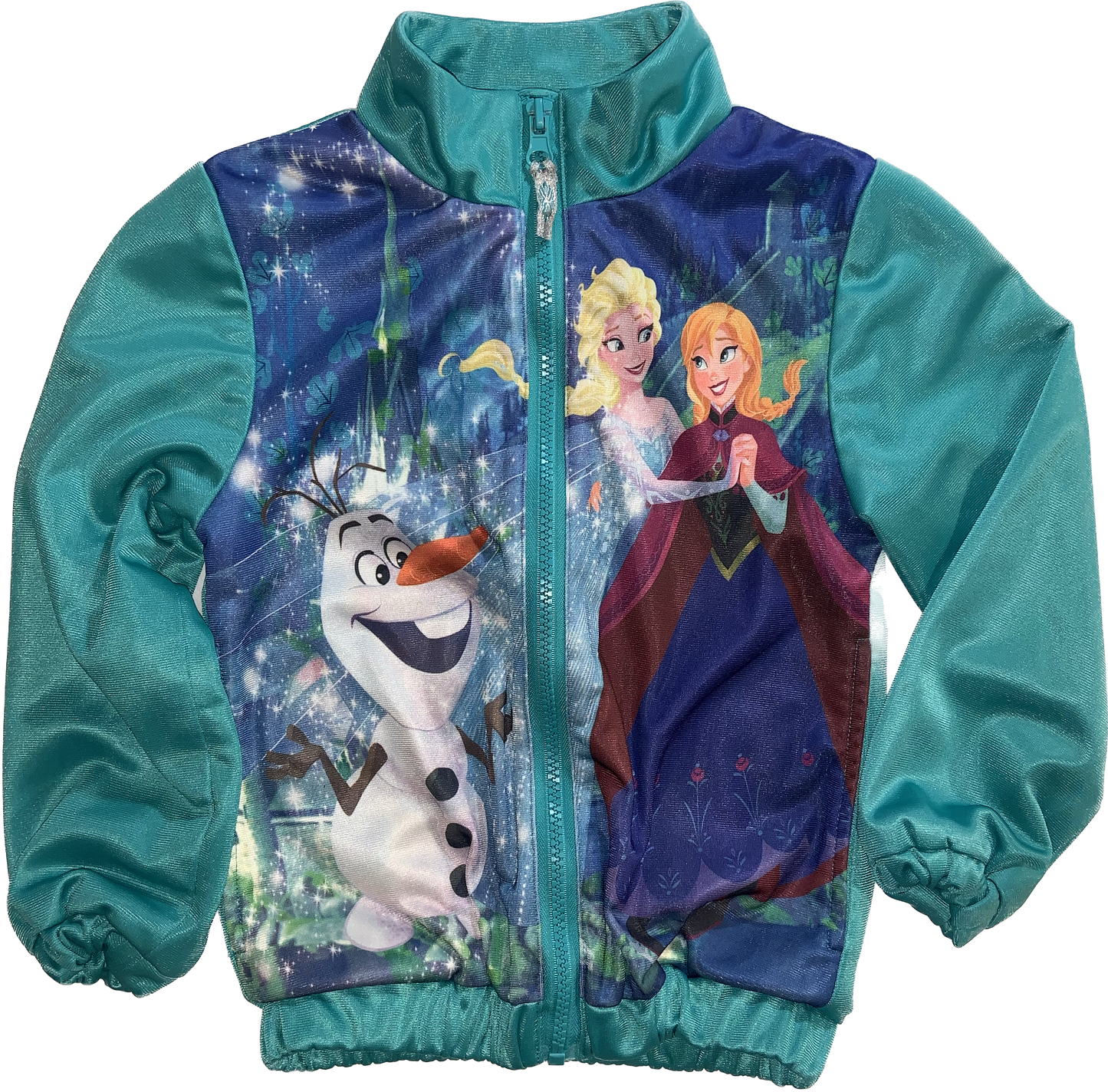 Disney • Size 4 Frozen Zip-up Sweater