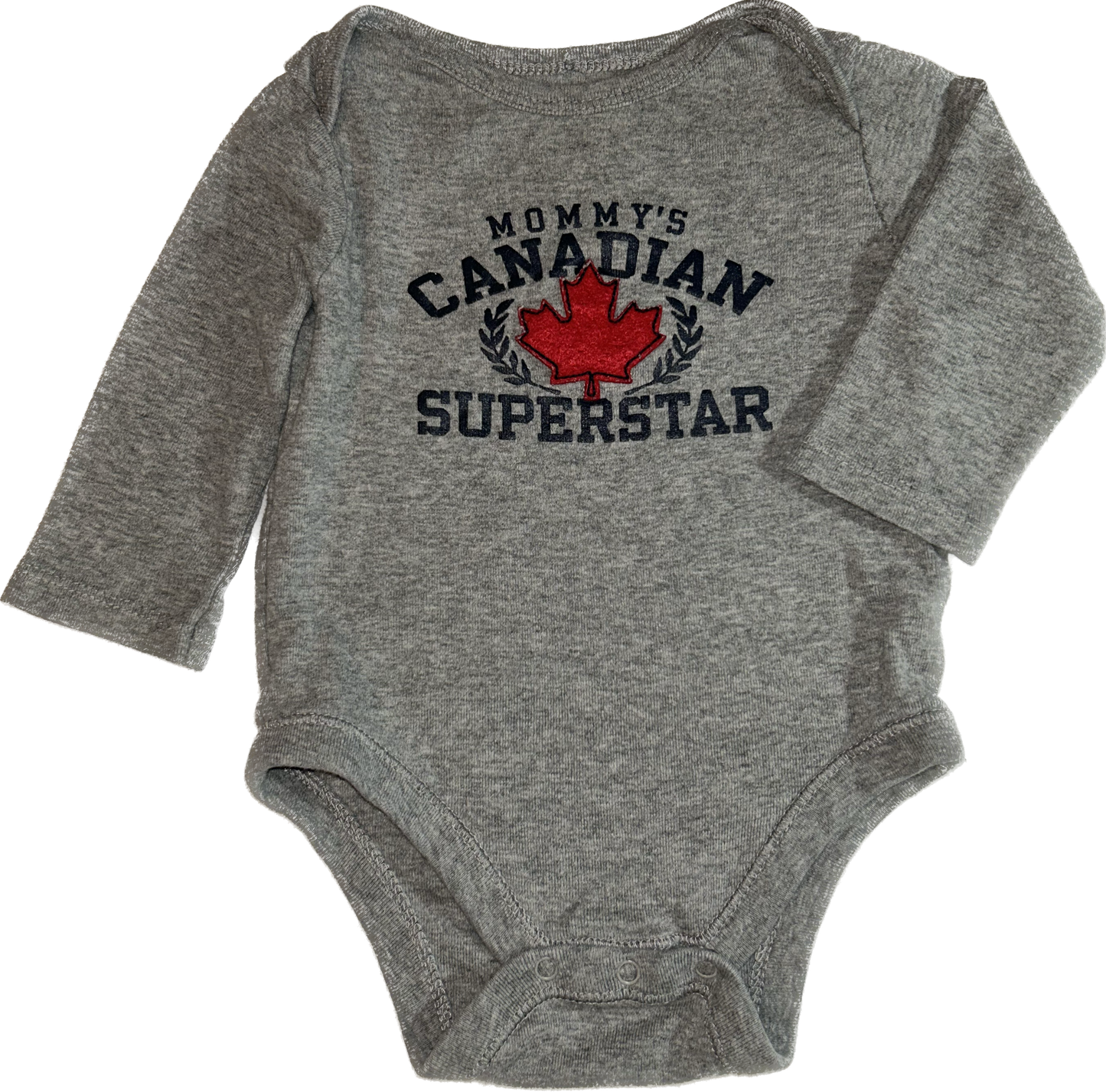 Old Navy • 3-6 months Long Sleeve Canada Onesie