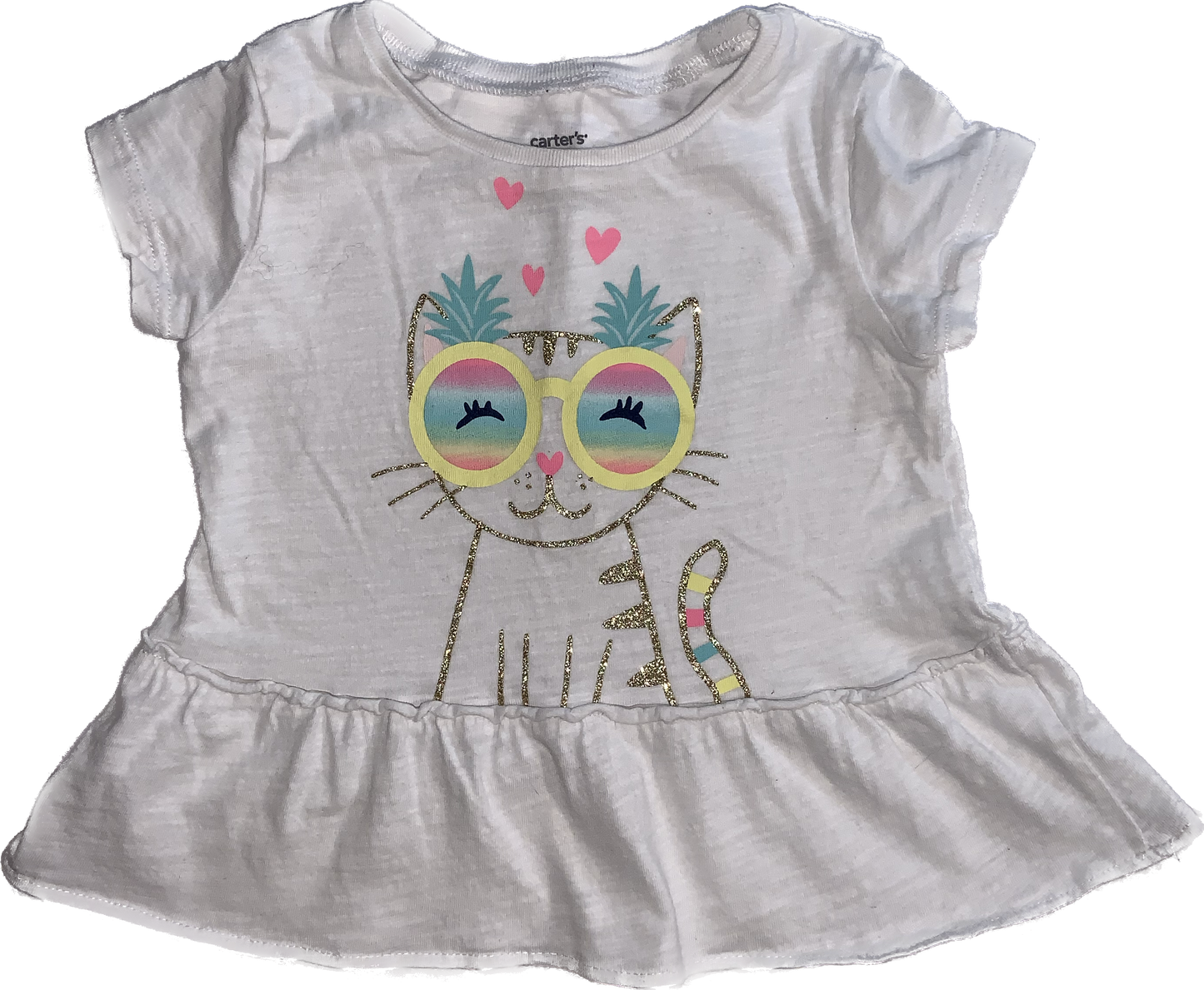 Carters • 18 months Cat t-shirt