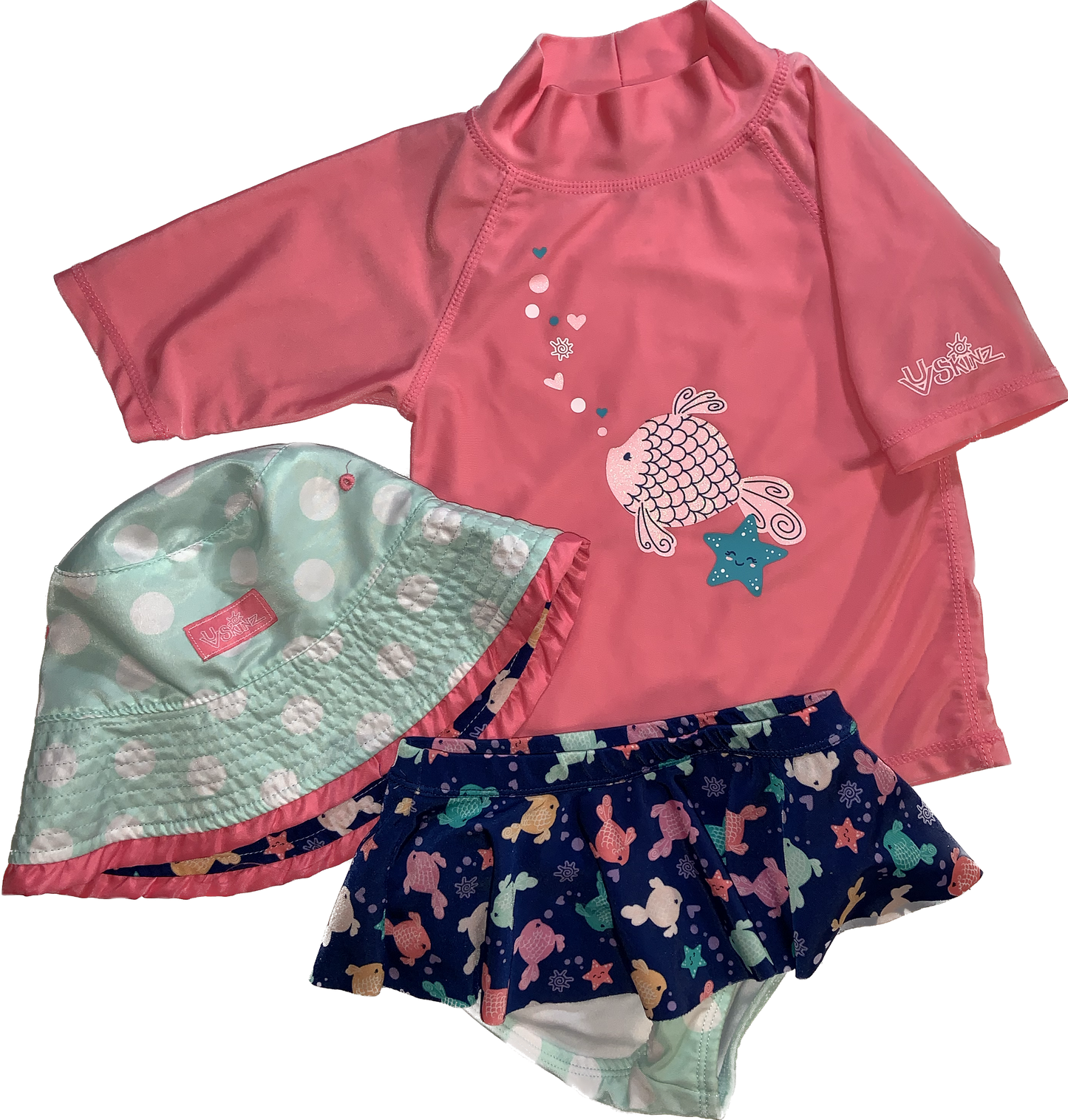 UV Skins • 4T 3-Piece Swimsuit Set