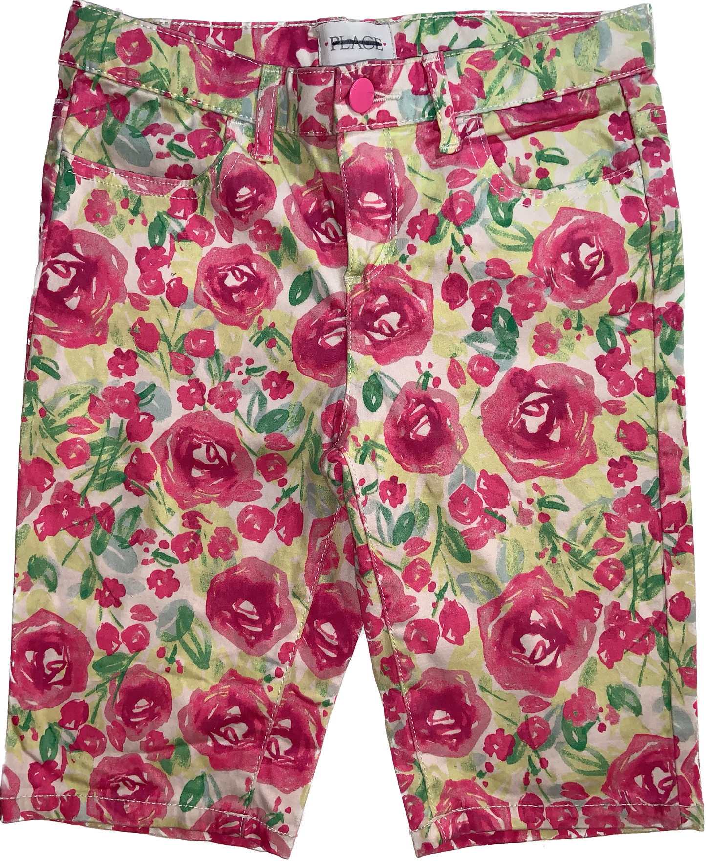 Children’s Place • Size 10 Floral Denim Shorts
