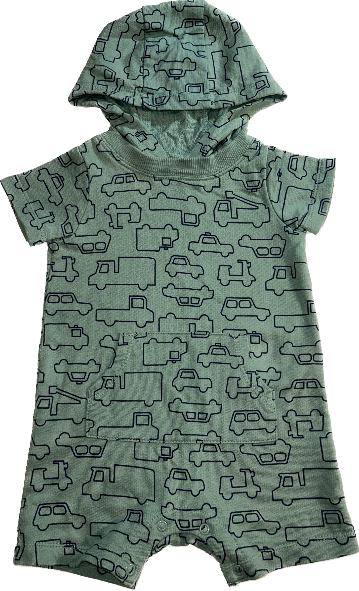 Carters • 12 months Hooded Car Romper