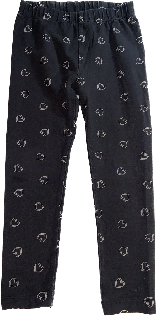 Pekkle • 5T Leggings with Hearts