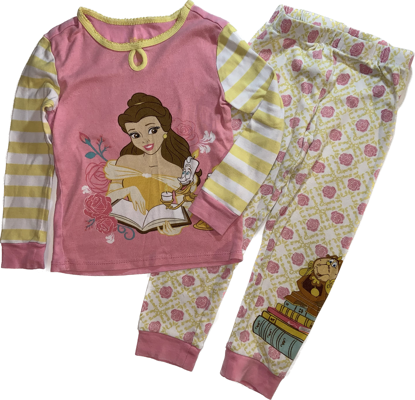 Disney Size 5 Princess 2 Piece Pajama Set