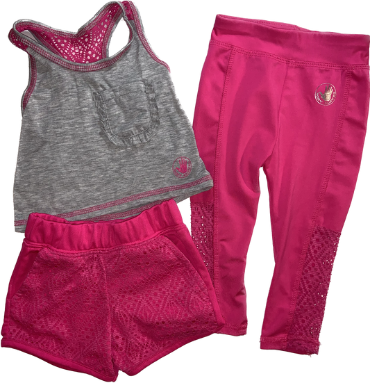 Body Glove • 12 months 3 Piece set - Leggings, Shorts, and Tank Top