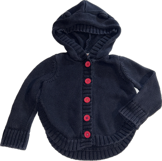 Joe Fresh • 12-18 months Cotton Button-Up Hoodie