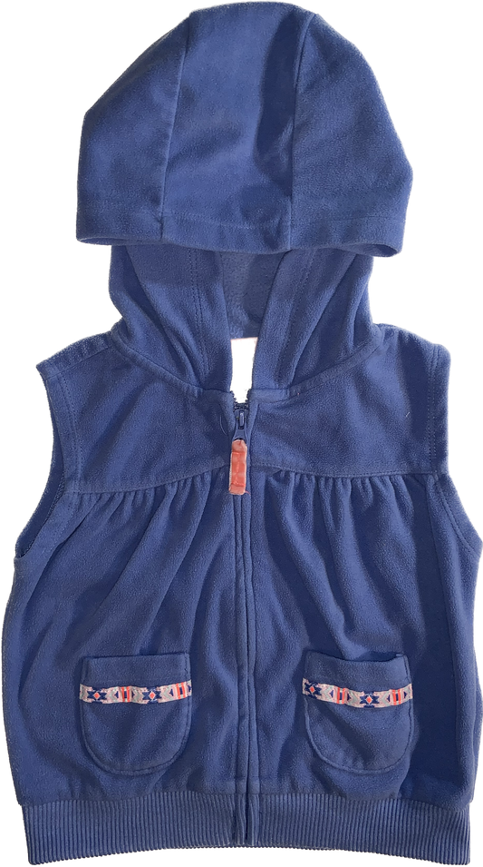 Carters • 24 months Sleepless Zipper Sweater with hood