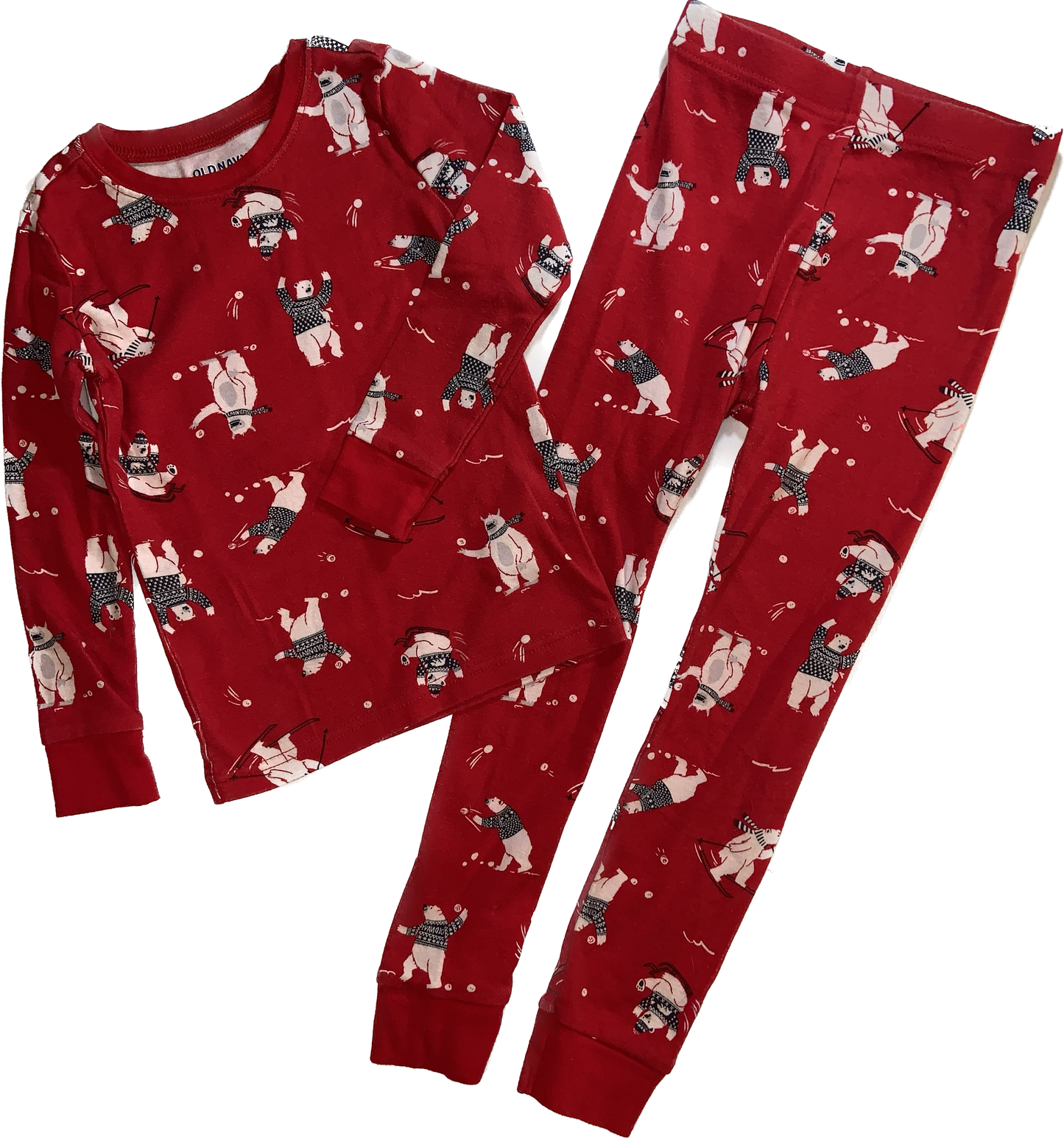 Beary Winter 2 Piece Pajama Set
