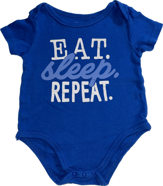 Monkey Bars • 18 months Eat Sleep Repeat Onesie